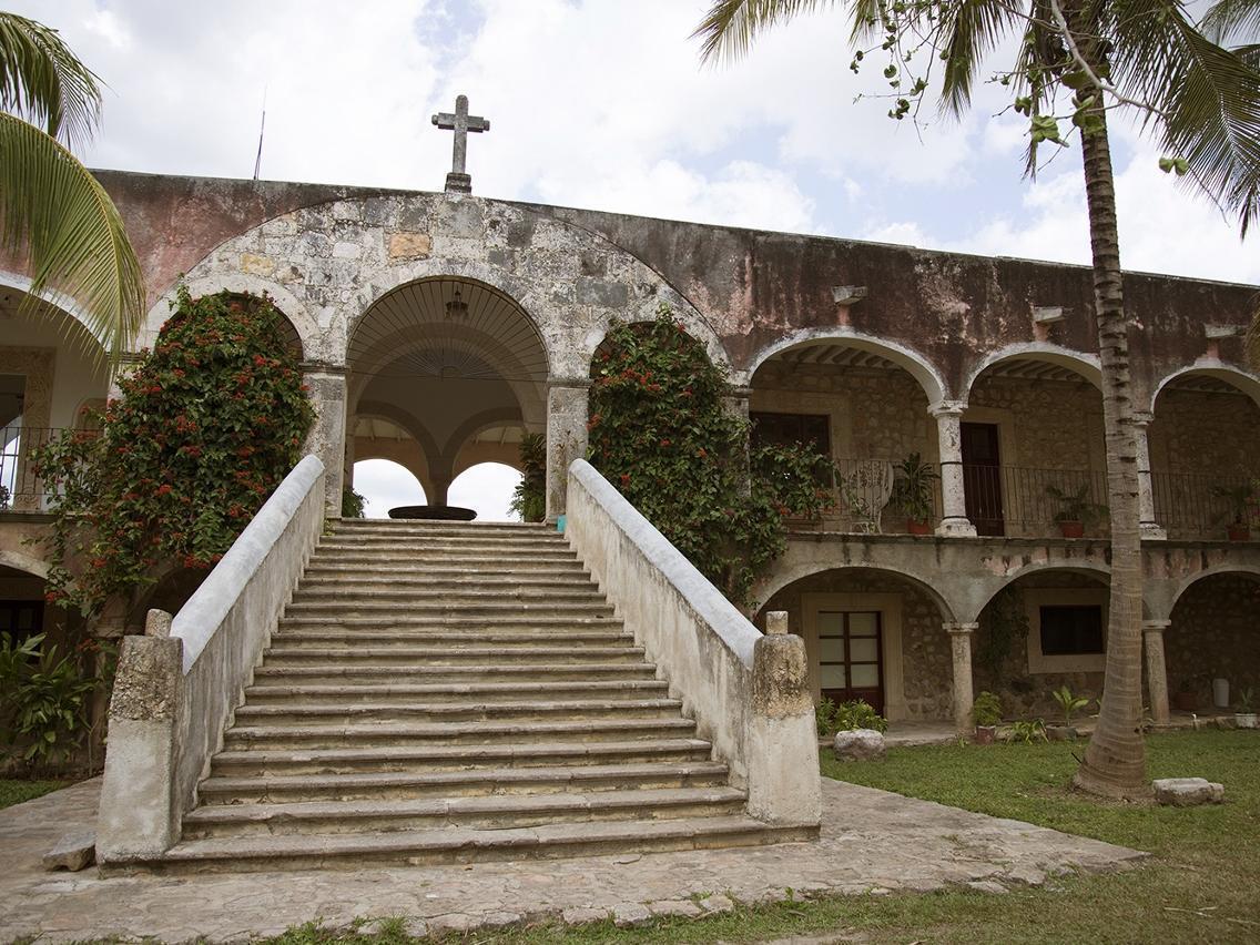 Hacienda Tepich Casa Vargas Merida Exterior photo